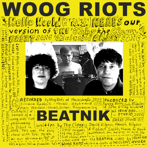 Single cover - Woog Riots - Beatnik