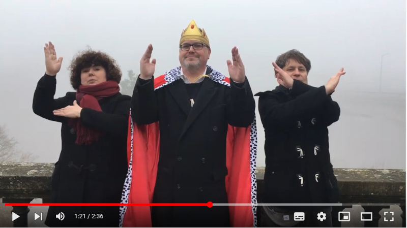 Woog Riots video: King of Luxembourg